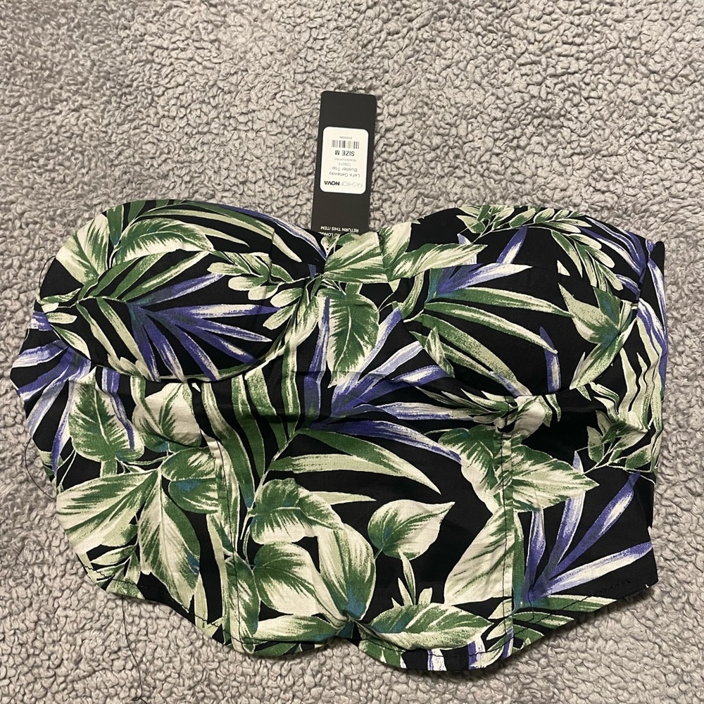 Multi-Color Bustier Top - Picture 3 of 5